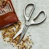 imageFarberware All Purpose High Carbon Stainless Steel Shears with Contoured Handles SilverSilver