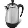 imageFarberware 12 Cup Electric Coffee Percolator Coffee Maker with Stainless Steel Basket Automatic Keep Warm NoDrip Spout8Cup