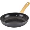 imageFarberware Forged Induction Ceramic Cookware Nonstick Saute Pan with Lid Dishwasher Safe Suitable for All Stovetops 3 Quart Sauteuse PanJumbo Cooker  Black and GoldBlack