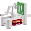imageFarberware Spiraletti Spiral Vegetable Slicer with Three Colored Blades 900 x 600 x 1500 inches WhiteSpiraletti