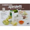 imageFarberware Spiraletti Spiral Vegetable Slicer with Three Colored Blades 900 x 600 x 1500 inches WhiteSpiraletti