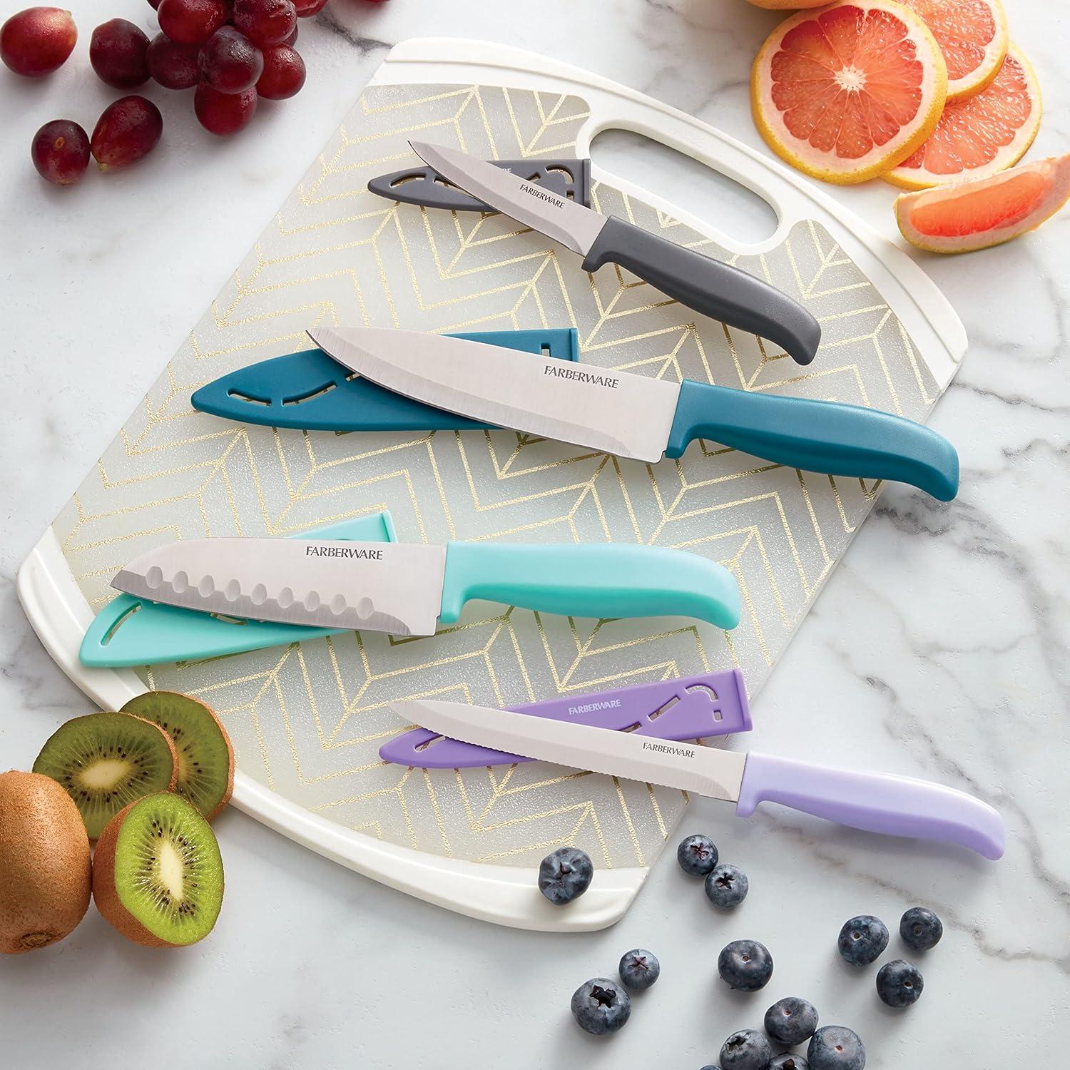 imageFarberware Chef Knife Set 4 Piece MulticoloredMulticolor