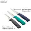 imageFarberware Stainless Steel Chef Knife Set 3 Piece BlackBlue