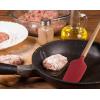 imageFarberware 5216385 Professional Heat Resistant Silicone Spatula with Wood HandleSafe for NonStick Cookware Set of 2 RedSpatula