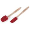 imageFarberware Strawberry Pro Mini Silicone Spatulas Set of 2 HeatResistant Kitchen Tools