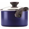 imageFarberware 17490 Ceramic Dishwasher Safe Nonstick Cookware Set  Pots and Pans Set  12 Piece BlueBlue