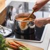 imageFarberware Millennium Stainless Steel Saucepan with Lid Induction Ready Compatible with All Cooktops Metal Utensil Safe 3 Quart Saucepot Dishwasher Safe  Stainless Steel