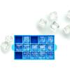 image:imageFarberware Pro Silicone Ice Cube Trays with Lid 4Piece Blue