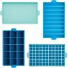 image:imageFarberware Pro Silicone Ice Cube Trays with Lid 4Piece Blue