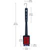 image:imageFarberware Barbecue Grill Brushes Set of 3 BlackLarge Grill Brush with Replacement Head