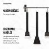 image:imageFarberware Barbecue Grill Brushes Set of 3 BlackSet of 3 Grill Brushes