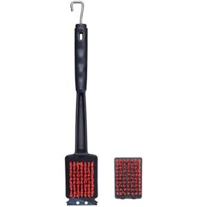 image:imageFarberware Barbecue Grill Brushes Set of 3 BlackLarge Grill Brush with Replacement Head