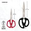image:imageFarberware 2Piece Stainless Steel Utility Shears BlackBlack and Red
