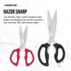 image:imageFarberware 2Piece Stainless Steel Utility Shears BlackBlack and Red