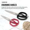 image:imageFarberware 2Piece Stainless Steel Utility Shears BlackBlack and Red