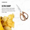 image:imageFarberware 5221282 All Purpose Shear Pecan Wood Handles 82 x 35 x 05 inchesPecan Wood Handles