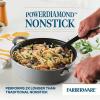 image:imageFarberware DuraStrong Nonstick Saute Pan with Lid 4 Quart Gray