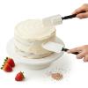 image:imageFarberware Kitchen Utensil Gift Set 4Piece Silicone amp Plastic Tools with Whisk Spatula Spoon Spatula amp Basting Brush Heat Resistant Kitchen Gadget Set Dishwasher SafeBlack