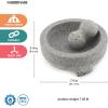 image:imageFarberware Professional Granite Molcajete Mortar and Pestle Stone Grinder 4Cup