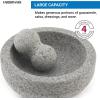 image:imageFarberware Professional Granite Molcajete Mortar and Pestle Stone Grinder 4Cup