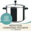 image:imageFarberware Classic Stainless Steel 6Quart Stockpot with Lid  3 Quart Saucepan