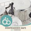 image:imageFarberware Classic Stainless Steel Double Boiler and Sauce Pan Set 2 Items