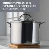 image:imageFarberware Millennium Stainless Steel Stockpot with Lid Induction Ready Compatible with All Cooktops Metal Utensil Safe 8 Quart Dutch Oven Dishwasher Safe  Stainless Steel