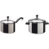 image:imageFarberware Classic Stainless Steel Sauce PanSaucepan with Lid 3 Quart Silver amp Classic Stainless Steel 4Quart Covered Saucepot   Silver3 Quart