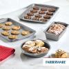image:imageFarberware Bakeware Nonstick Baking Pans with Baking Sheets Cake Pans MeatloafBread Pan and Muffin Pan 7 Piece Bakeware Set  Gray4Piece Set B