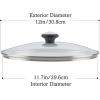 image:imageFarberware Accessories Glass Replacement Lid for Farberware Pots and Saucepans 12 Inch Clear12 Inch