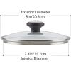 image:imageFarberware Accessories Glass Replacement Lid for Farberware Pots and Saucepans 12 Inch Clear8 Inch