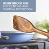 image:imageFarberware TrueCook Ceramic Plus Farberware TrueCook Ceramic Plus Nonstick Dishwasher Safe 2Piece Frying Pan Set Taupe 2Piece Frying Pan Set  TaupeSteel Blue