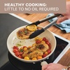 image:imageFarberware TrueCook Ceramic Plus Farberware TrueCook Ceramic Plus Nonstick Dishwasher Safe 2Piece Frying Pan Set Taupe 2Piece Frying Pan Set  TaupeTaupe