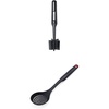 image:imageFarberware Professional Heat Resistant Nylon Meat and Potato Masher Safe for NonStick Cookware 10 and Farberware Slotted Spoon 135Inch Classic